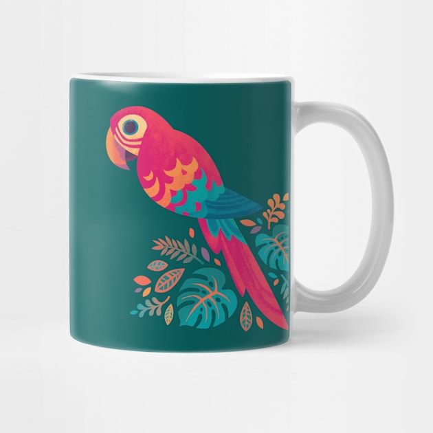 Scarlet Macaw by Waynem